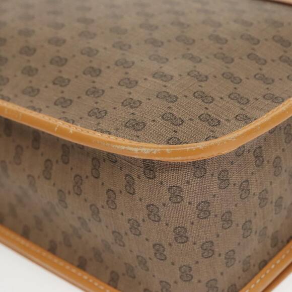 GUCCI Micro GG Supreme Shoulder Bag Pvc Beige Gold 001 104 001 104 - Picture 13 of 16